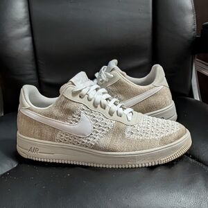 NikeAir Force 1 Flyknit 2.0 -  'Light Bone'